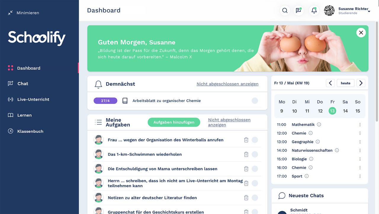 Schoolify platform